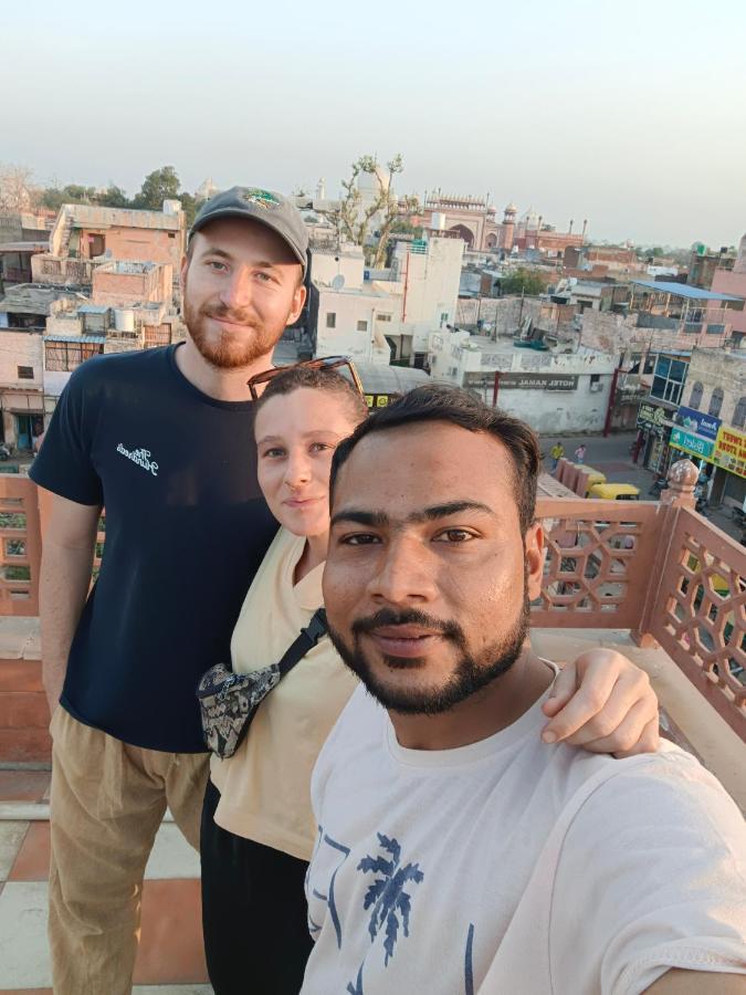 Hotel India Inn Walking Distance From Taj Mahal-- Rooftop Taj Mahal View Agra  Exteriér fotografie